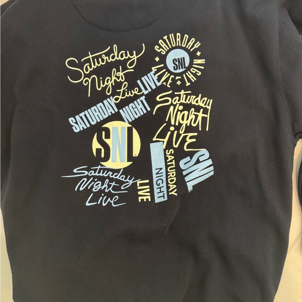 SNL Navy Crew Neck